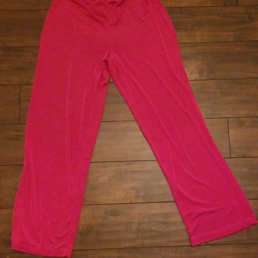 Coldwater Creek polyester pants.